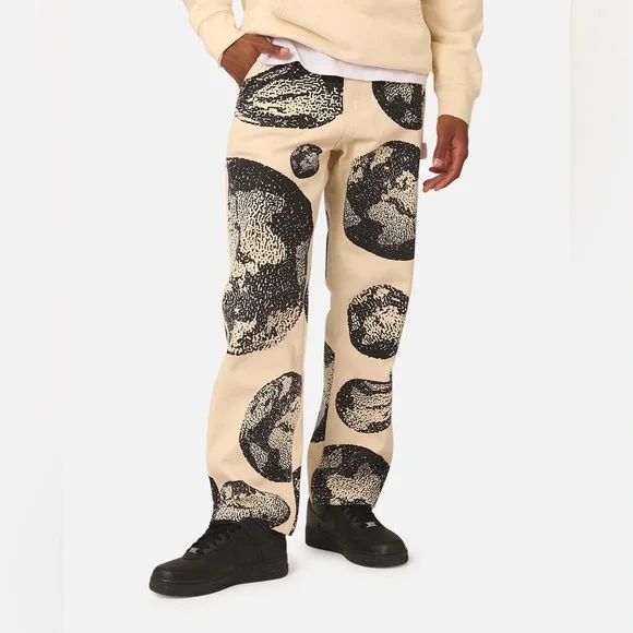Mens Market Bitmap Carpenter Pants - Picture 4 of 13